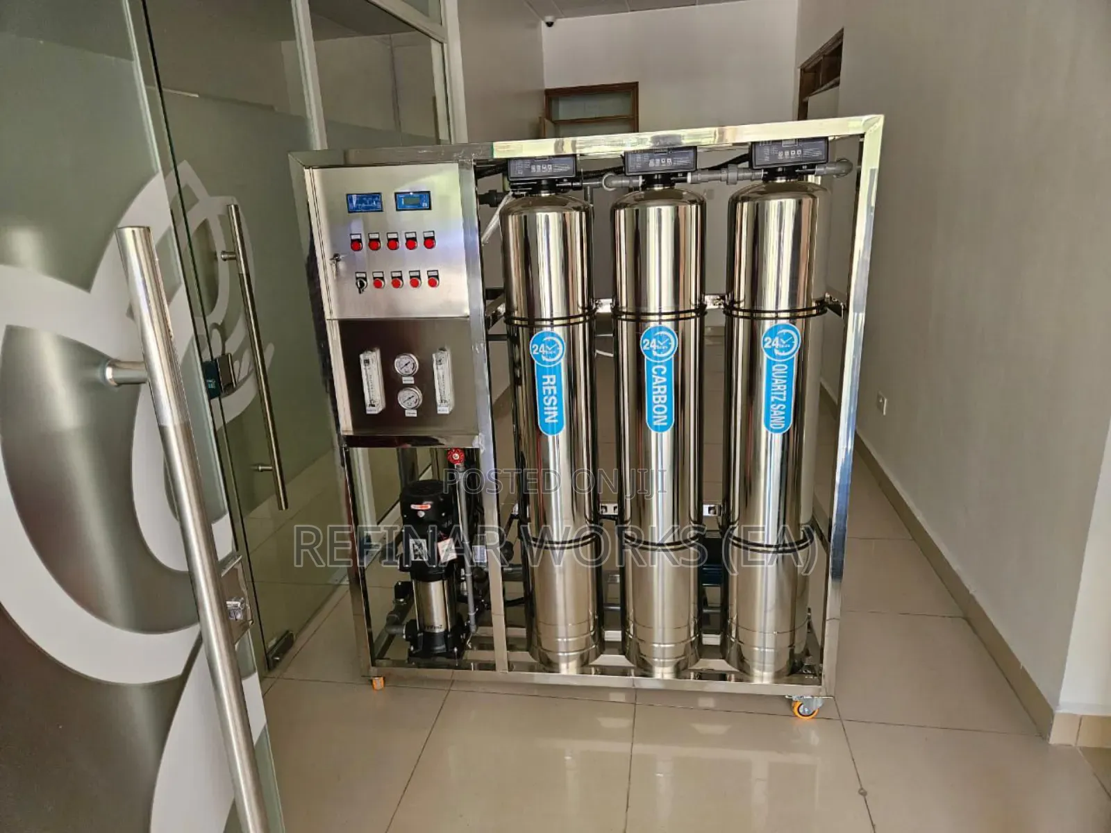 Stainless Steel Hospital Water Purification System Safe Medical Water