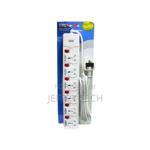 Borl 6ways Heavy Load Extension Cable -Grey