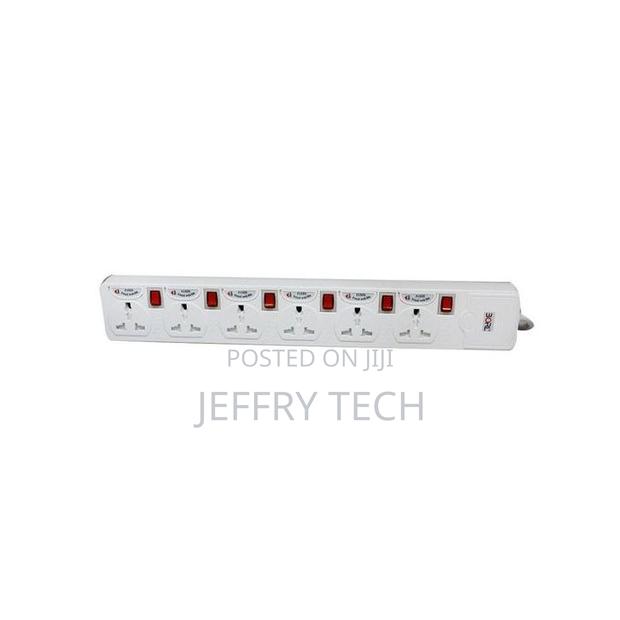 Borl 6ways Heavy Load Extension Cable -Grey - thumbnail 2