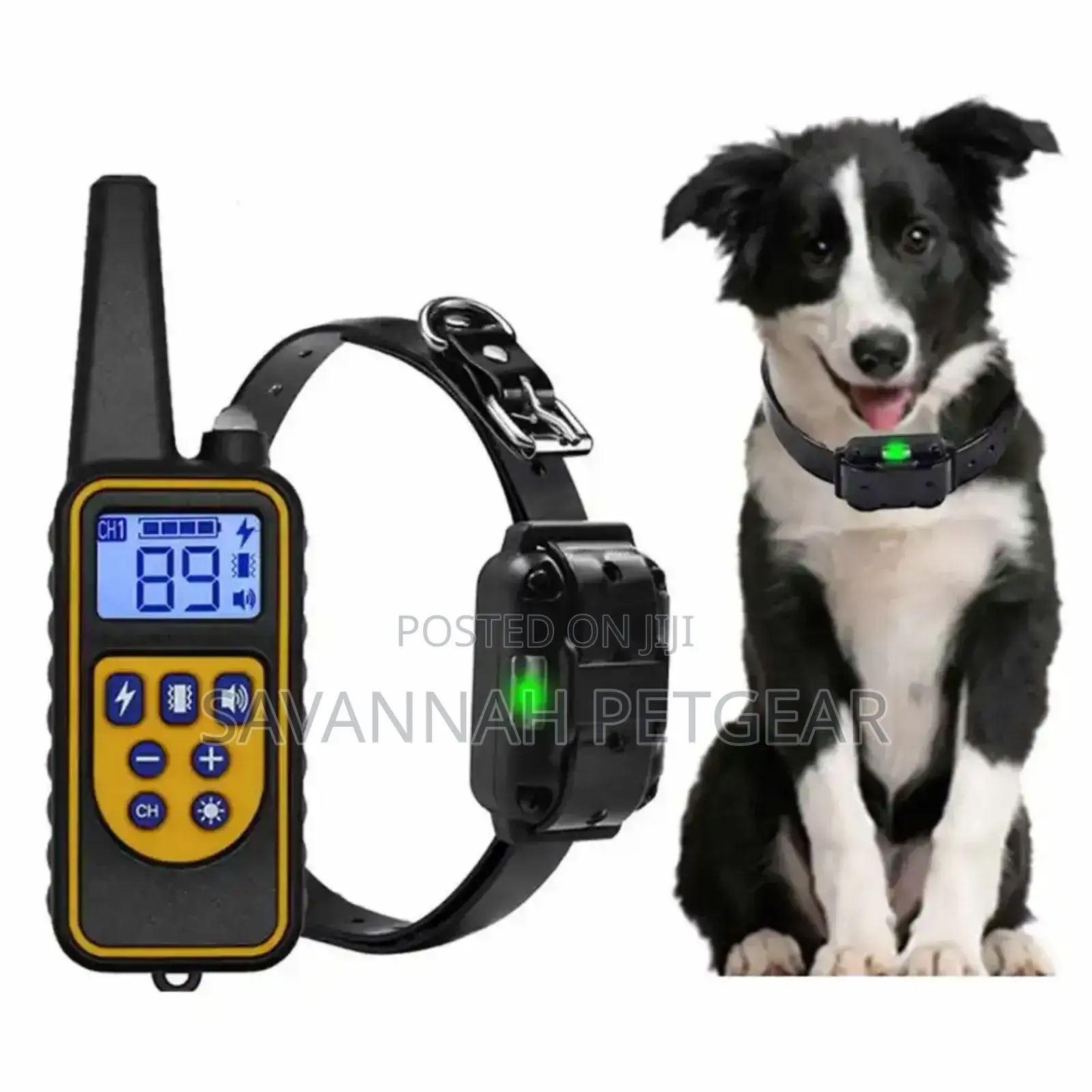 Remote Control Rechargeable Pet Dog Training Collar - For Anti-Barking