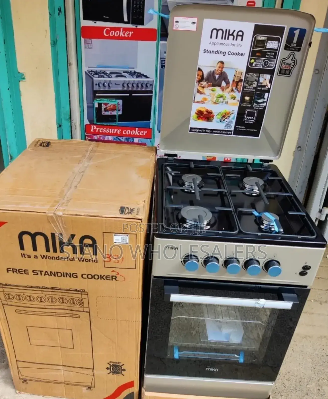 Mika Standing Cooker Full Gas
