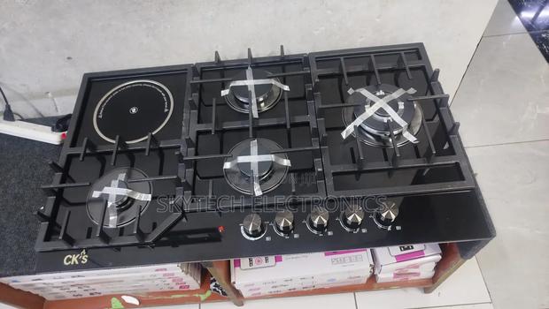 Ck's 4gas Burners +1ceramic Built-in 90cm - thumbnail 2