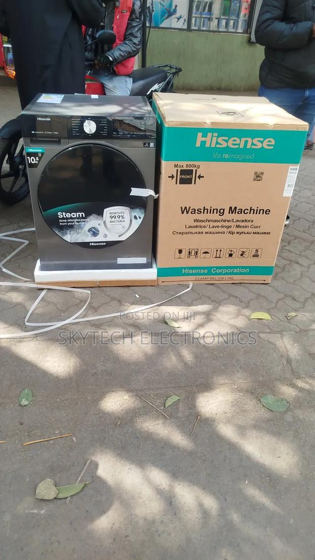 Hisense 10.5kgs Wash and Spin - main view