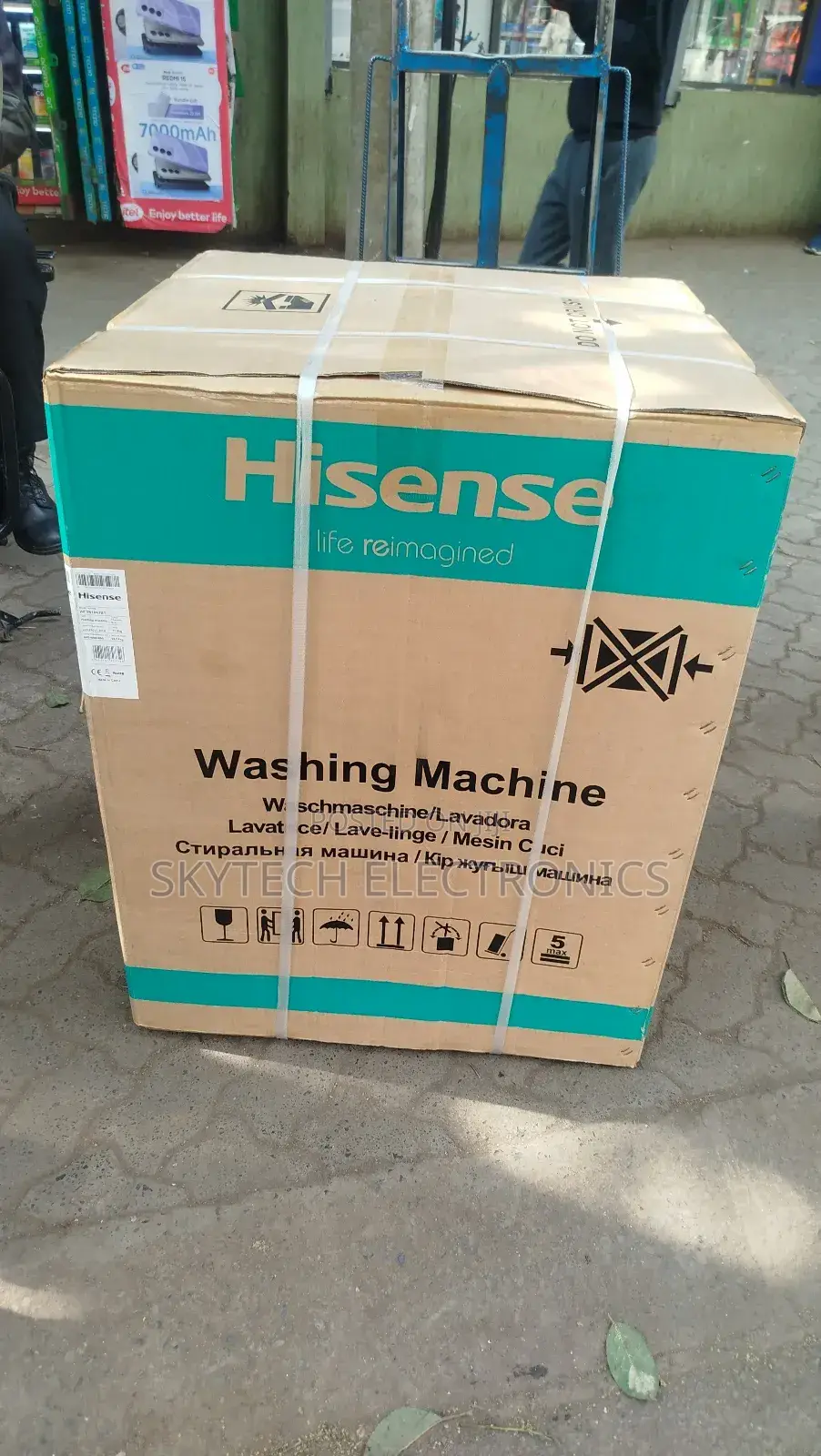 Hisense 10.5kgs Wash and Spin