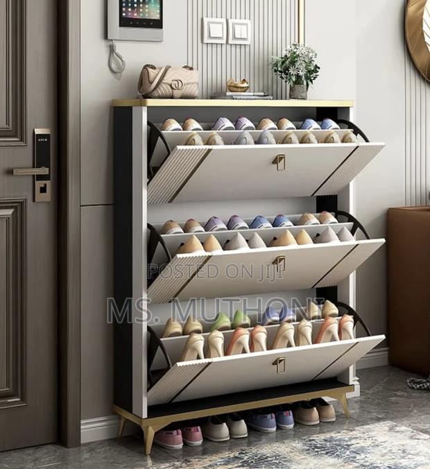Diy Compact Bucket Flip Shoe Rack - main view
