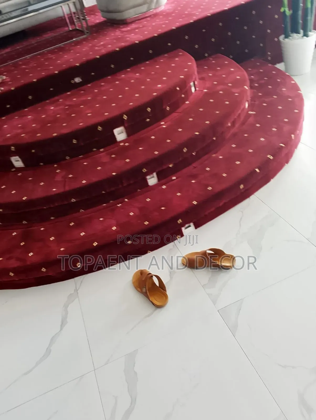 Premium Executive Wall to Wall Floor Carpeting for Pulpit