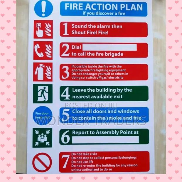 Fire Action Plan - Instructions Incade Fire Occurrence - main view