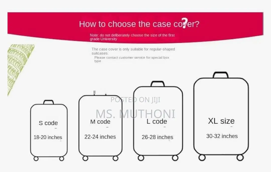 Stretch Fabric *Suitcase Covers*