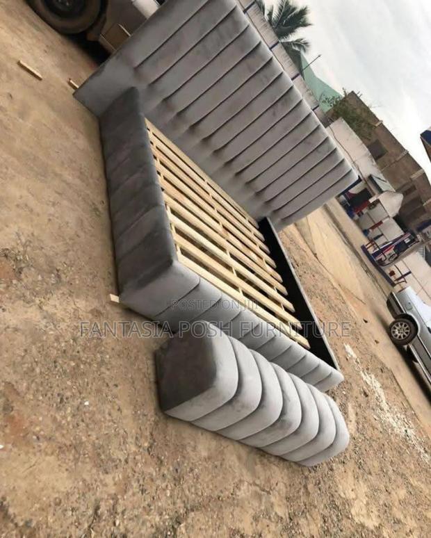 5x6 Grey Chester Bed With Storage Box - main view