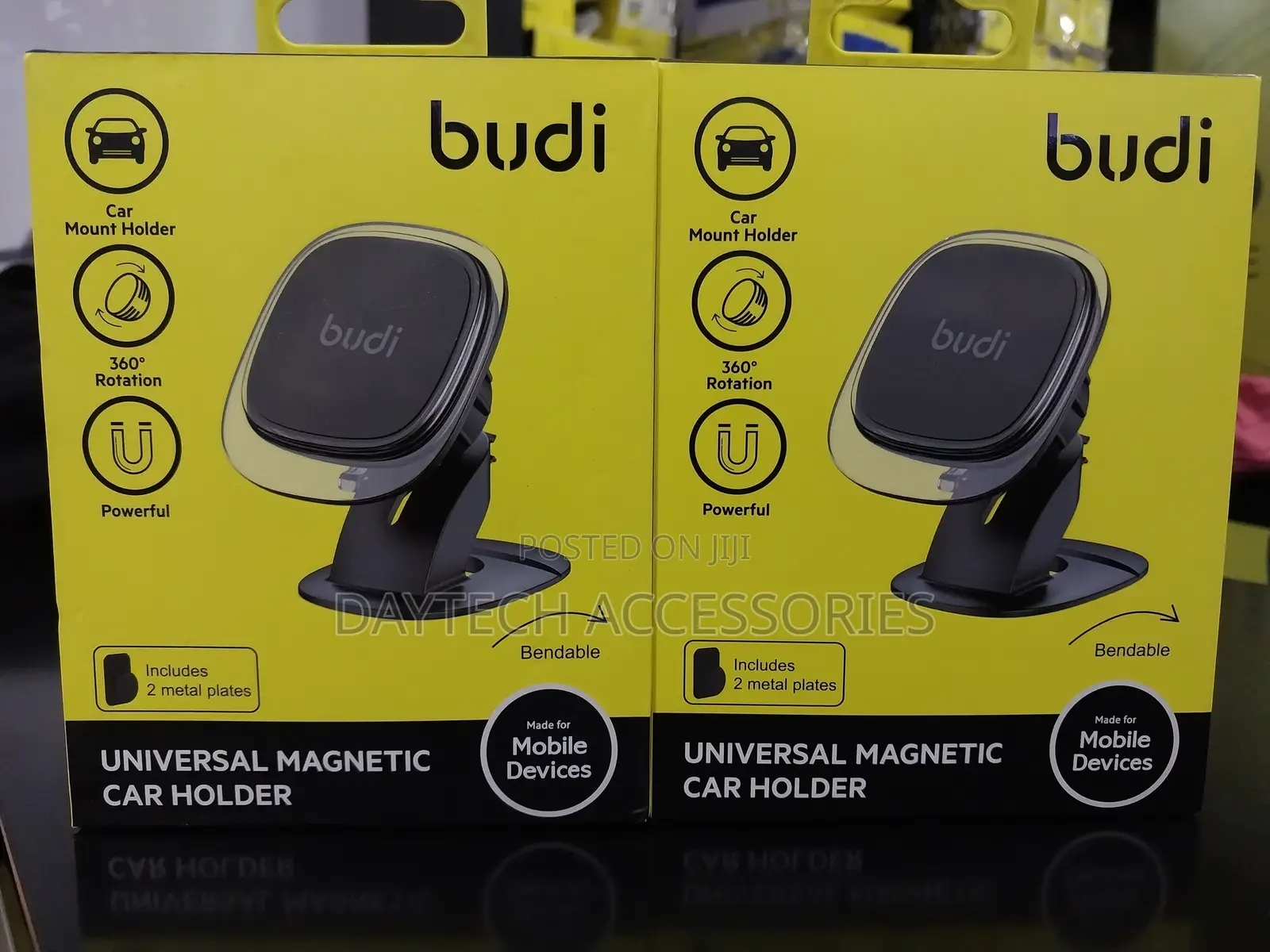 A Budi Universal Magnetic Car Holder, Also Known as the Budi Cm555b.