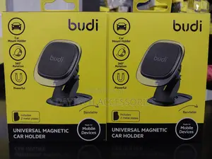 A Budi Universal Magnetic Car Holder, Also Known as the Budi Cm555b.