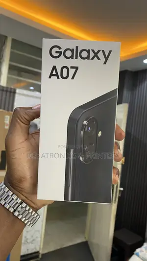 New Samsung Galaxy A07 4G 128 GB Black