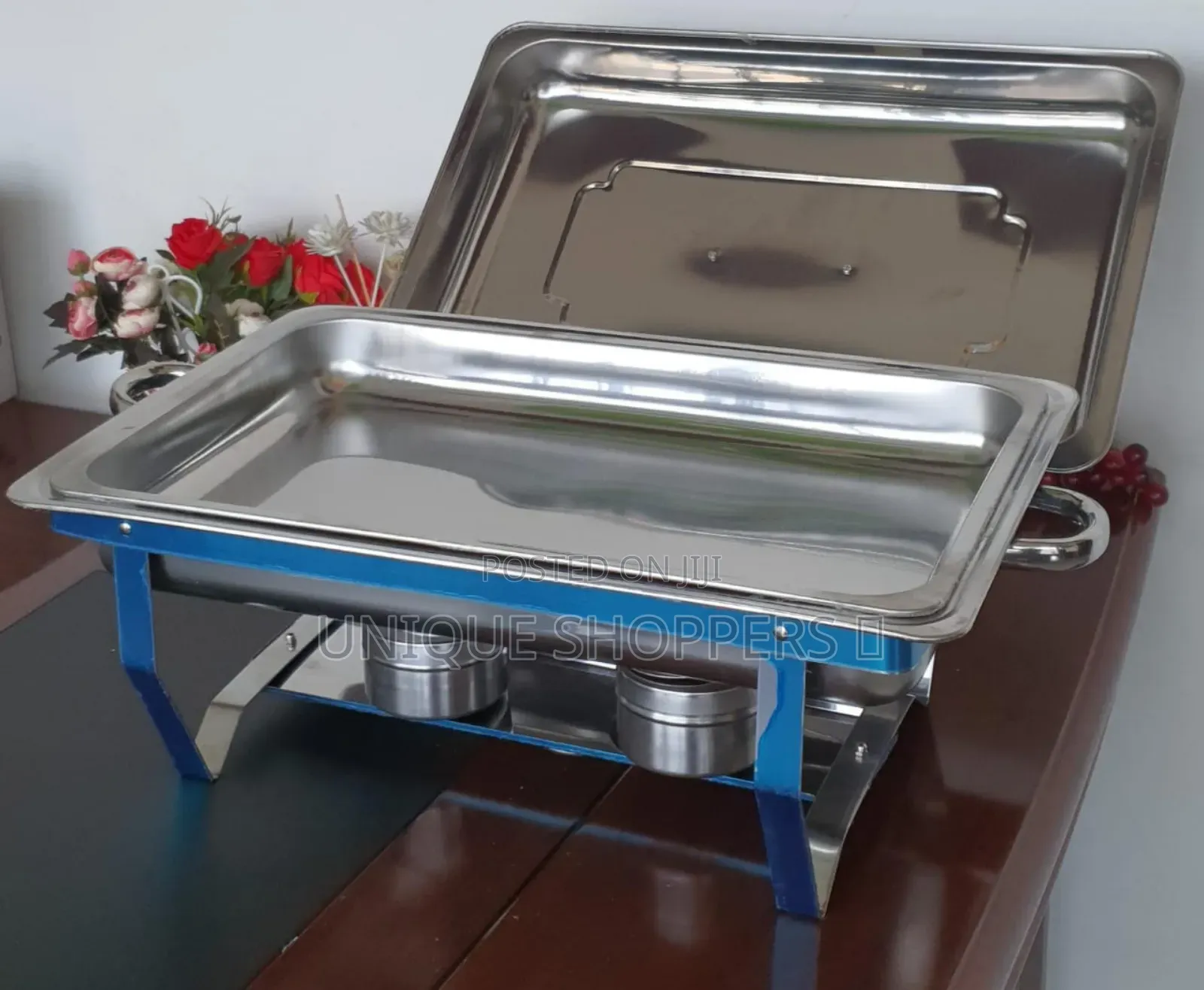 Stainless Steel 11l Chaffing Dish With an Option of 1or 2food Insert