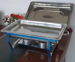 Stainless Steel 11l Chaffing Dish With an Option of 1or 2food Insert