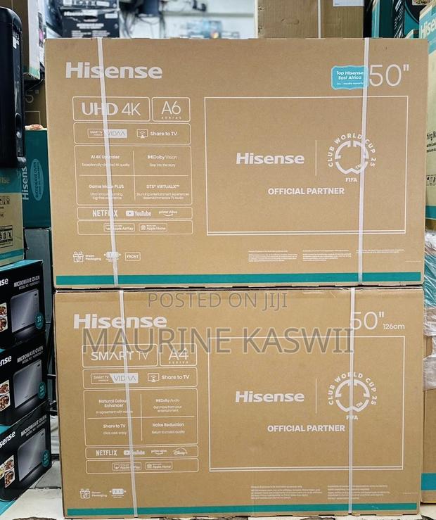 Hisense 50”Smart Vida Uhd Frameless -50a6 - thumbnail 2