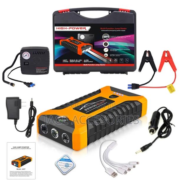 Car Jumpstarter Pack With Air Compressor - main view