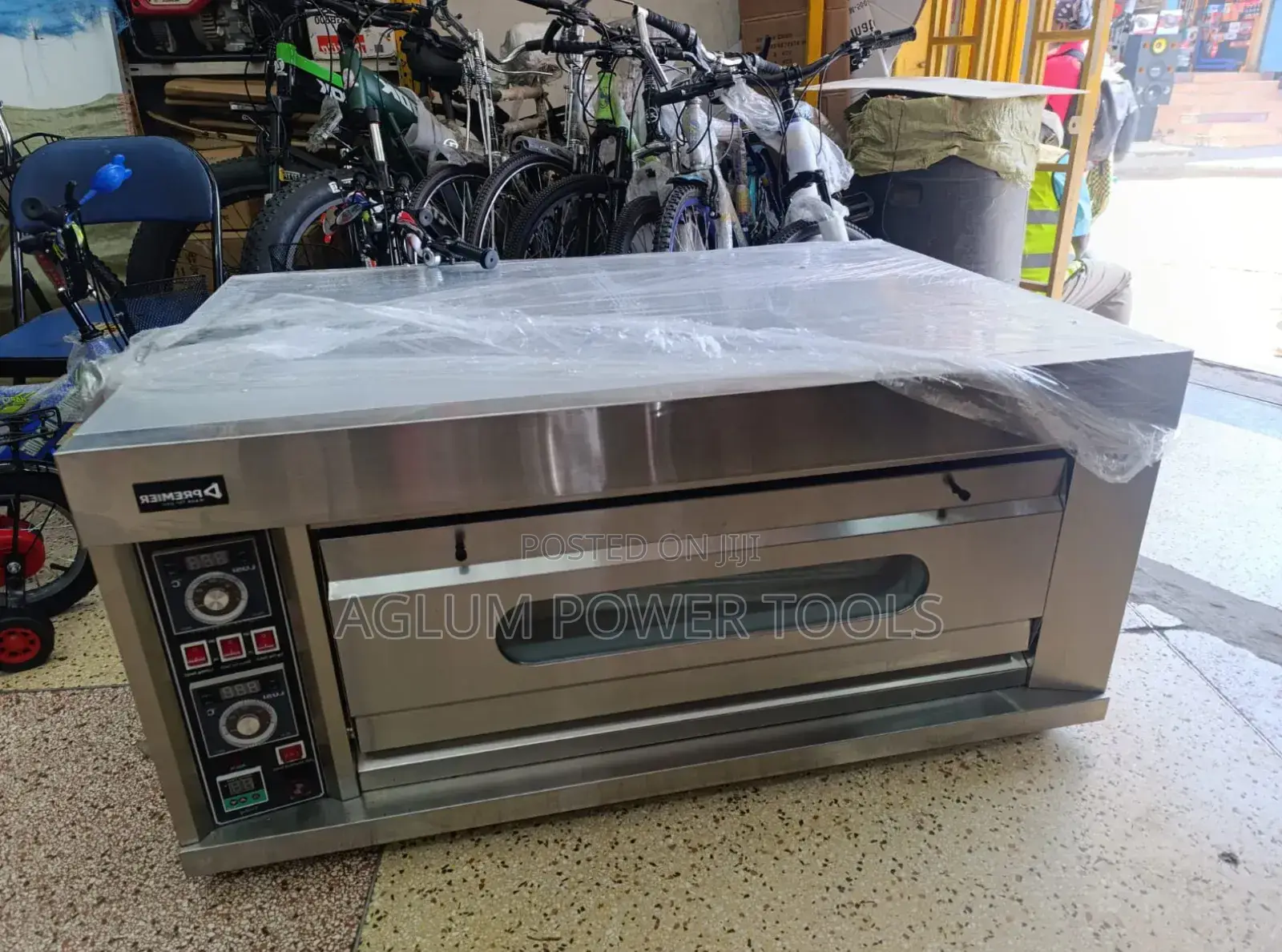 Premier Electric Oven Single Deck Two Trays