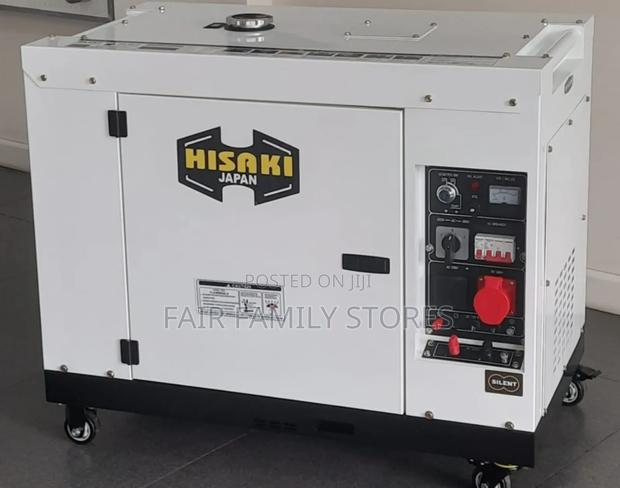Hisak 13kva Diesel Generator – Dual Phase - main view