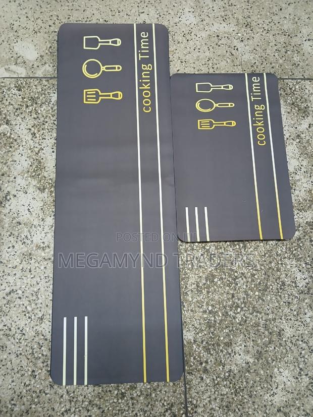 Kitchen Mats/2pc Rubber Mat Non Slide - thumbnail 2