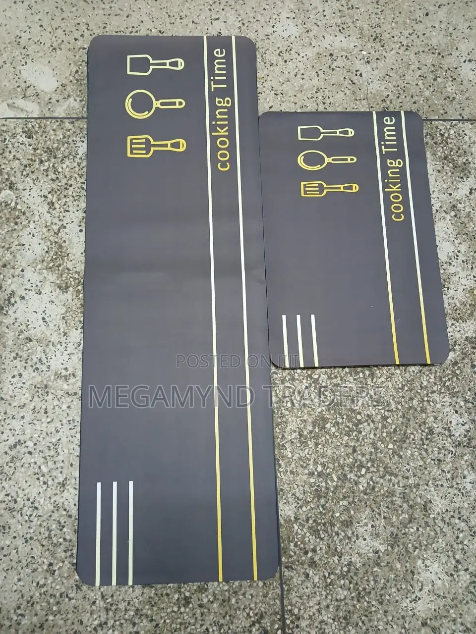 Kitchen Mats/2pc Rubber Mat Non Slide