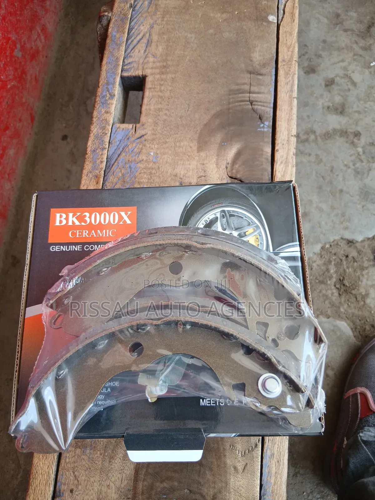 Nissan Dayz Ceramic Rear Brake Lining Bk3000x.