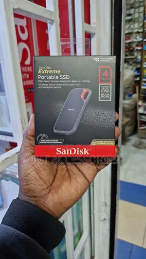 Sandisk 4tb Extreme Portable SSD – Up to 1050mb/S, Usb-C,