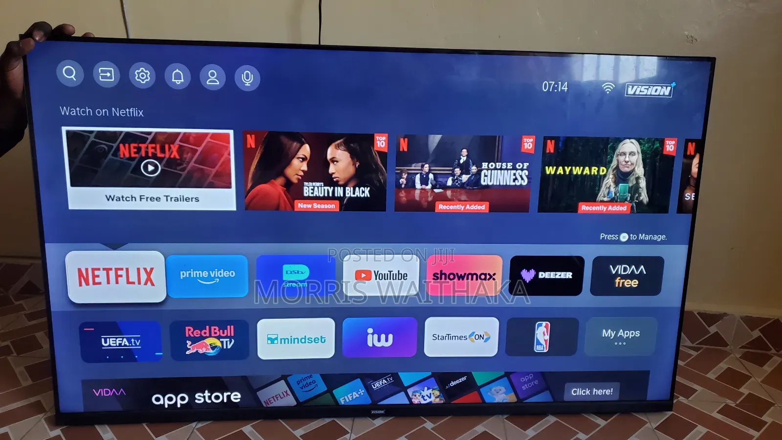 Vision Plus 55 Inch Android Tv