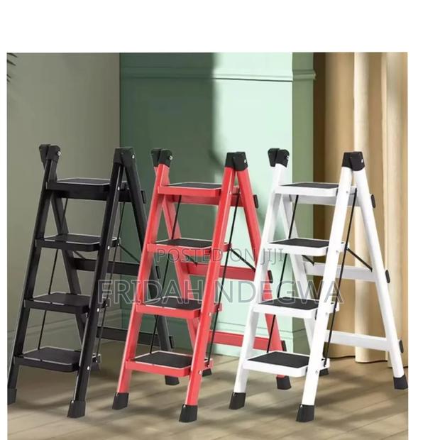 4-Step Foldable Ladder
Height 100cm - main view