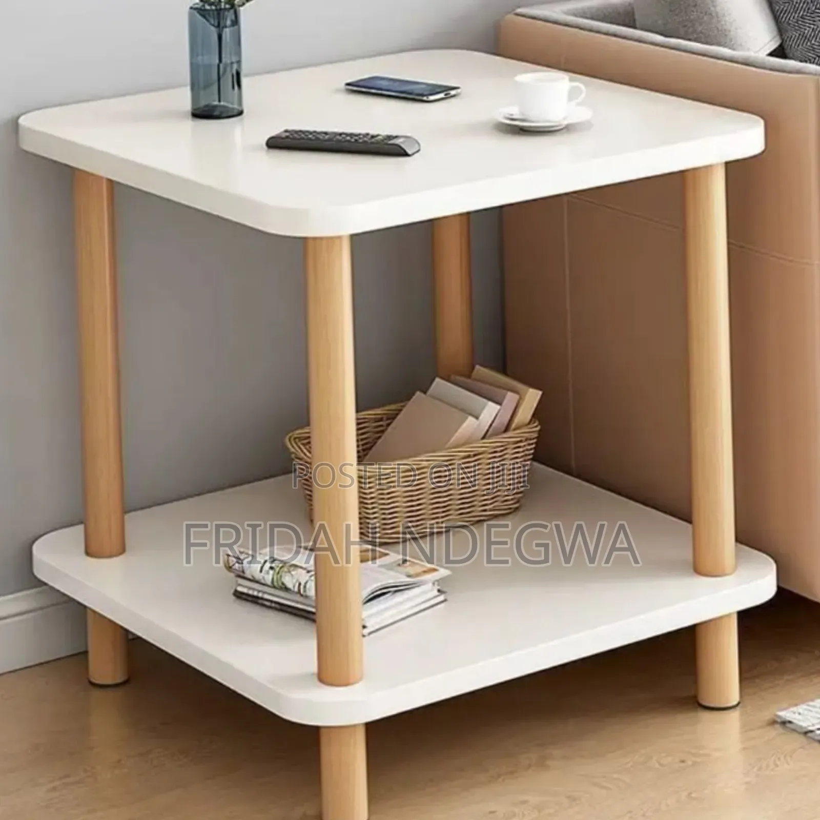 Multifunctional Bedside Table/ Living Room Side Table.