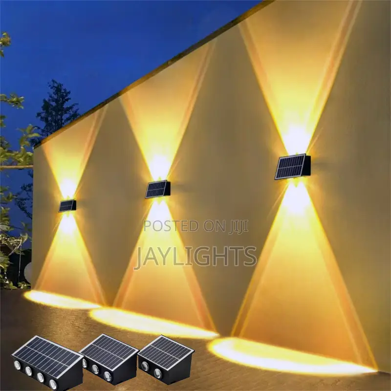 Led Solar Outdoor Wall Light Balcony Corridor Lighting
