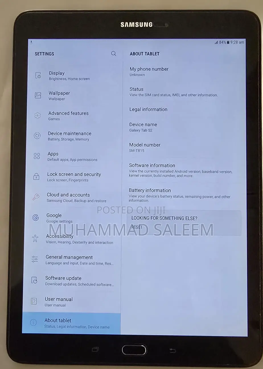 Samsung Galaxy Tab S2 9.7 32 GB Black