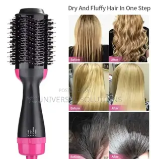 Hot Comp, Dry and Fluffy Hair