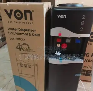 Von 3 Taps Black Dispenser
