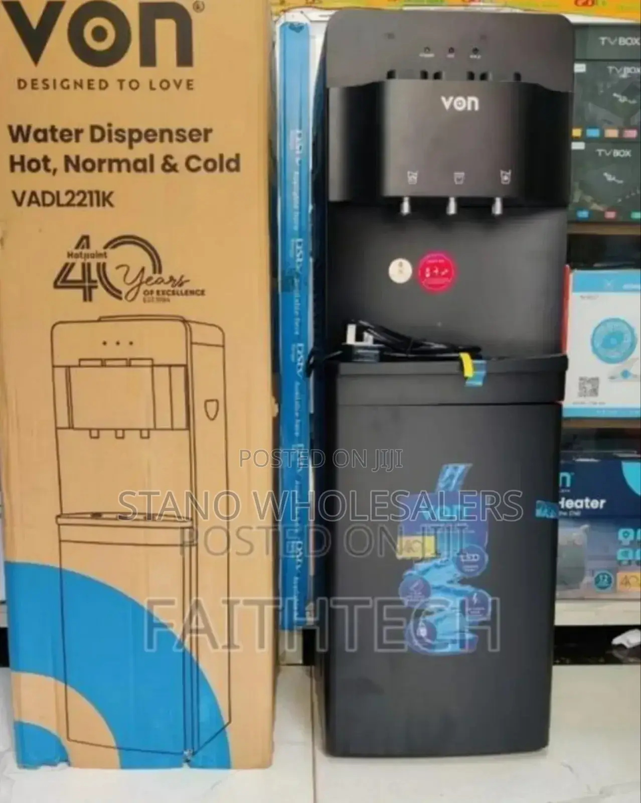 Water Dispenser 3 Taps Von