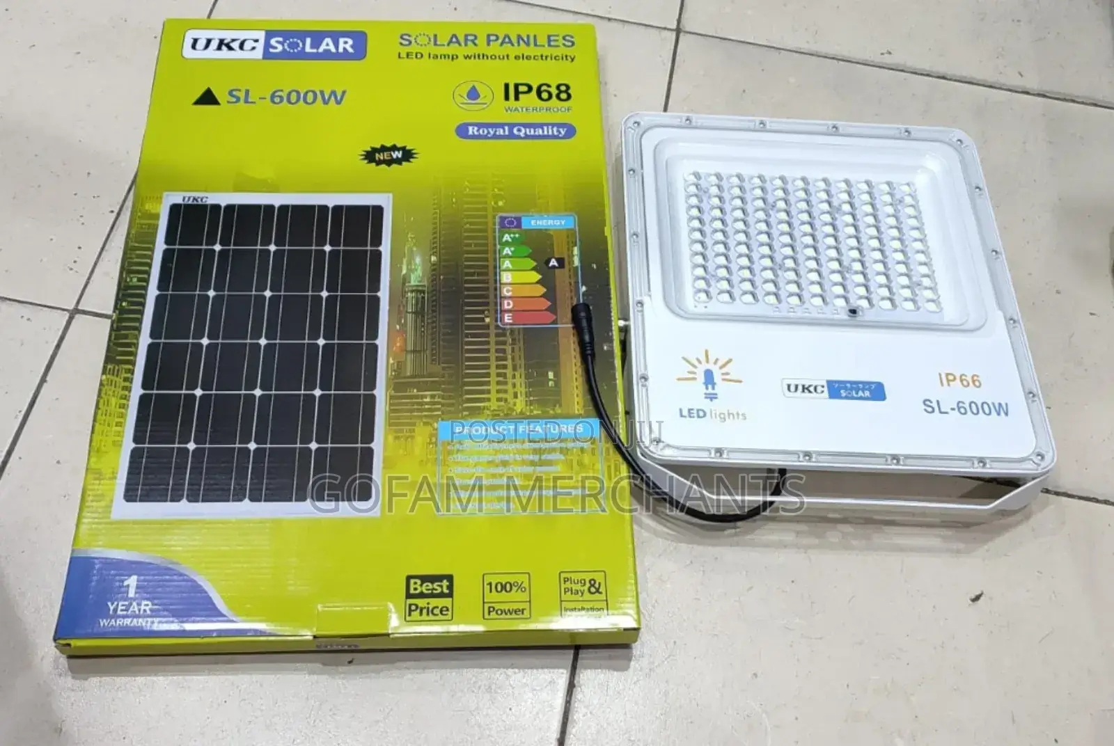 Ukc Floodlight 600w
