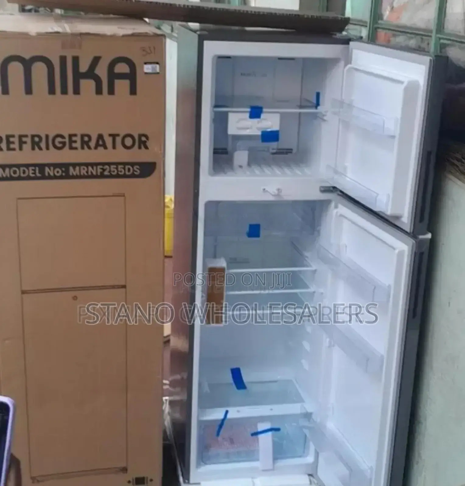 Mika Double Door Refrigerator 255l Non Frost