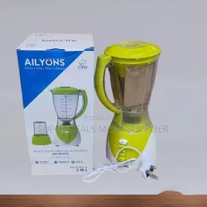 Ailyons 1.8 Litres 2-in-1 High Performance Durable Blender and Grinder