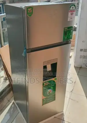 Syinix 210l Double Door With Inbuilt Dispenser