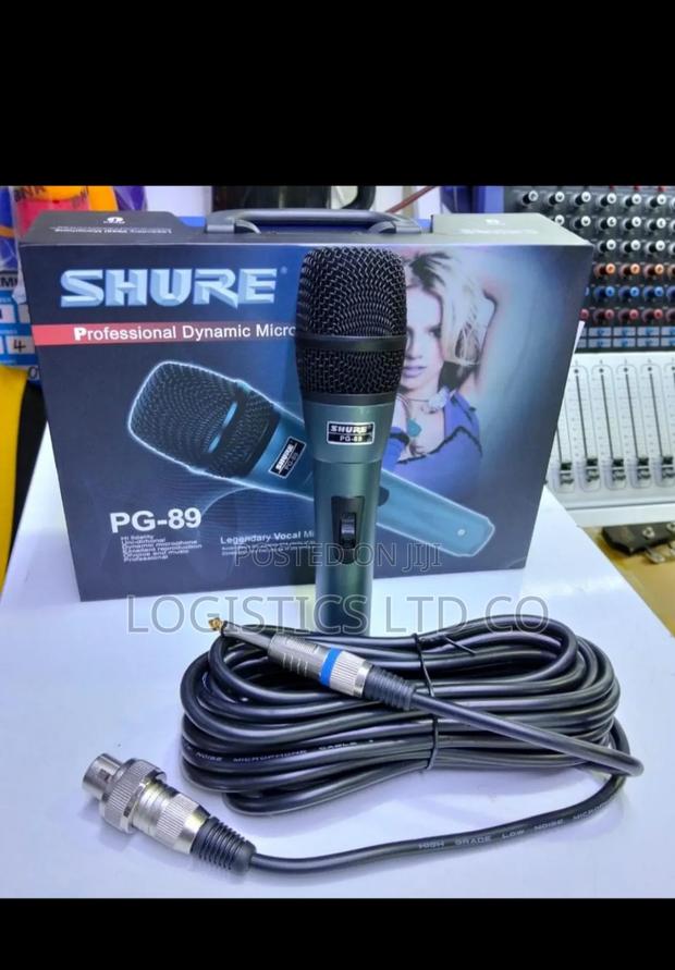 Shure Pg 89 Professional Corded Microphone - main view