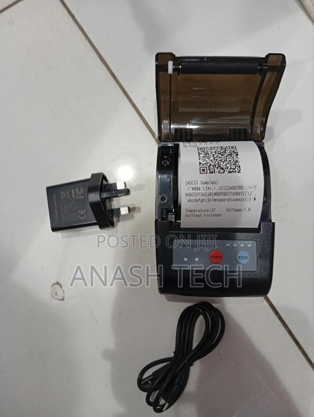 Portable Multipurpose 58mm Bluetooth Printer With Etims