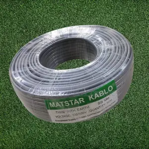 Commercial 2.5mm 90m Electric Wire Roll Twin With Earth Copper Cable