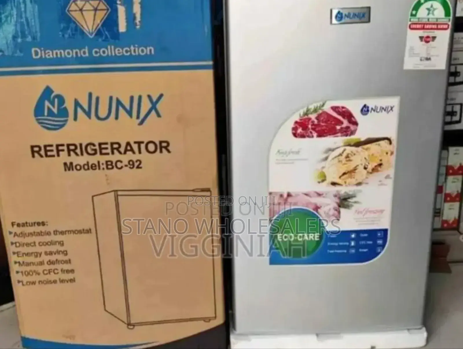Nunix Refrigerator 92l Single Door