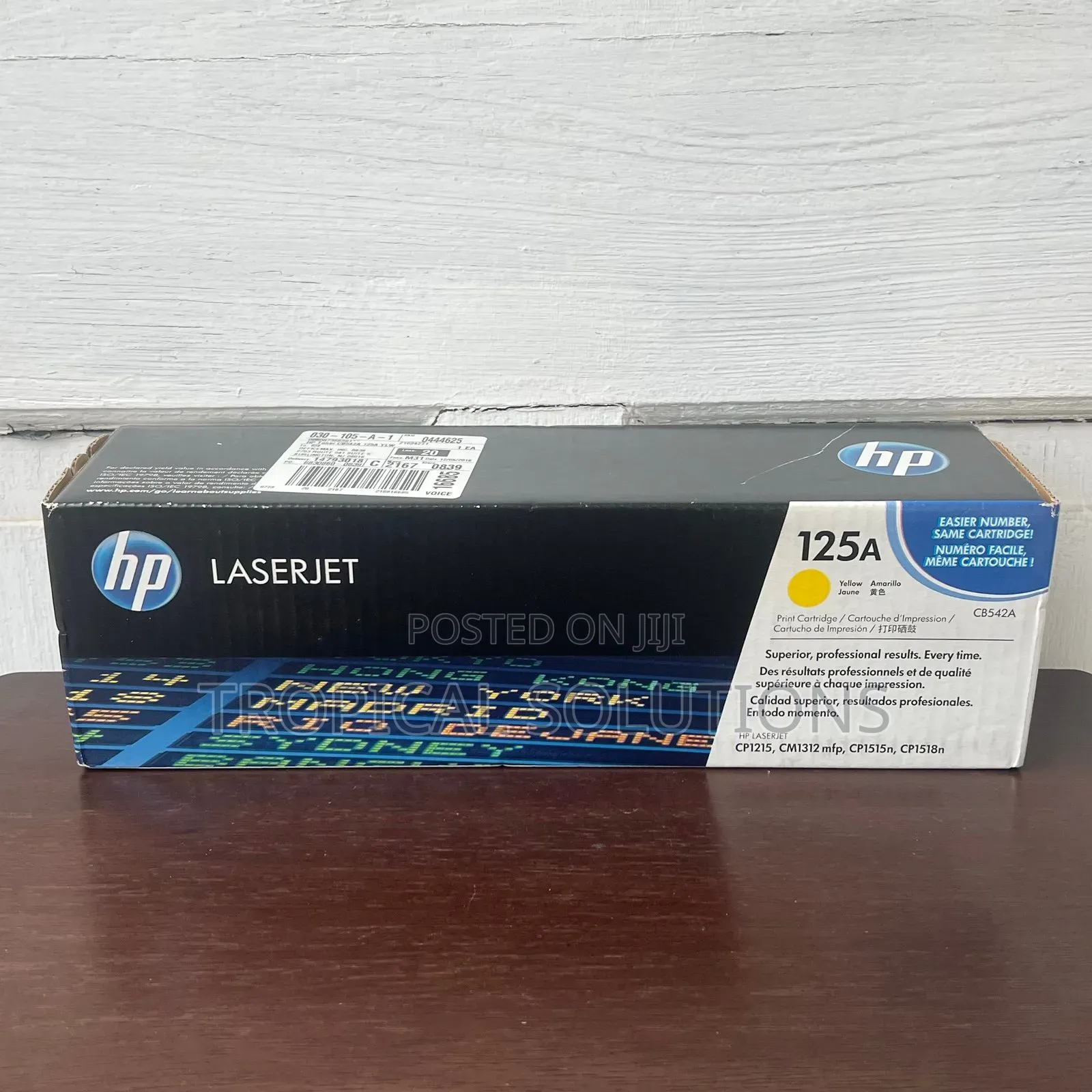 Hp 125a Yellow Original Laserjet Toner Cartridge