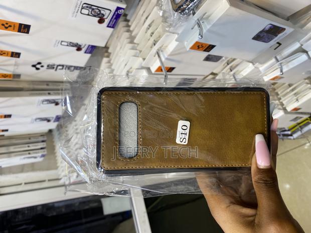 Mooper Samsung Galaxy S10 Premium Leather Slim Back Case - main view