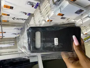 Awerf Samsung Galaxy S10 Premium Leather Slim Back Case