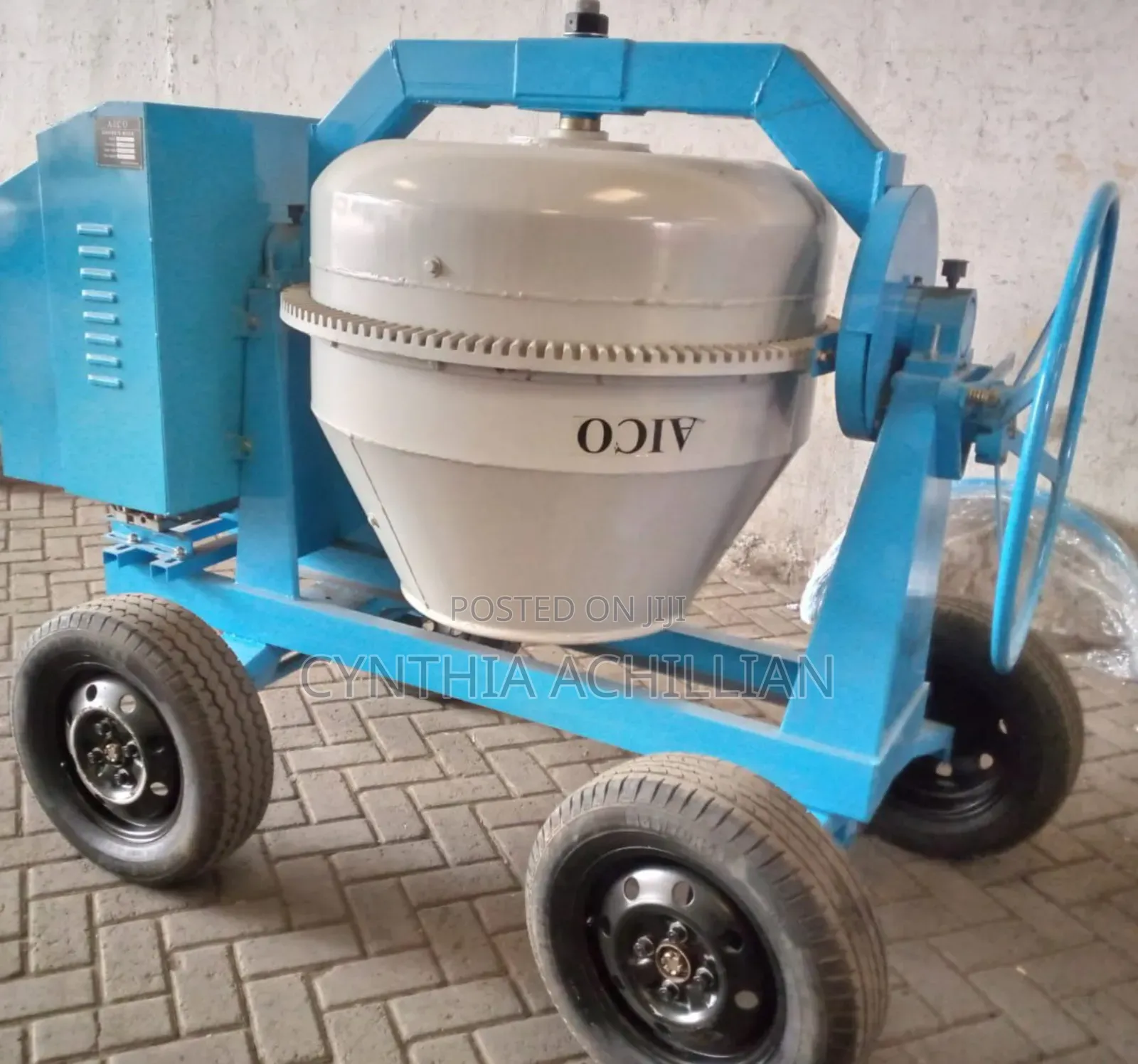 Diesel Powered Concrete Mixer 500litres Aico Brand