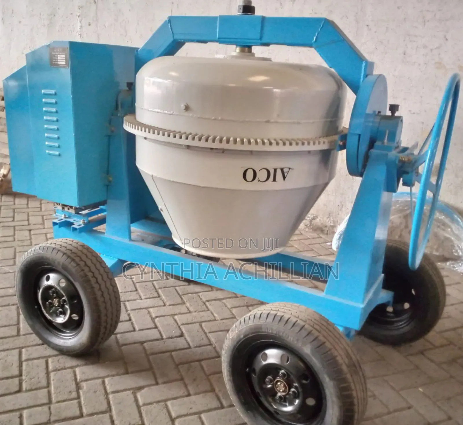 Diesel Powered Concrete Mixer 500litres Aico Brand
