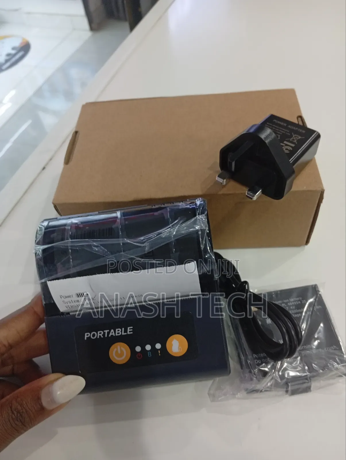 80mm Wireless and Convenient Mini Bluetooth Printer Etims Ready