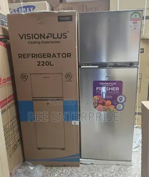 Vision 220 Litres Double Door Refrigerator