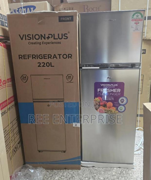 Vision 220 Litres Double Door Refrigerator